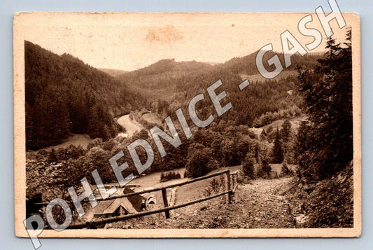 Pohlednice Pekelské údolí u Náchoda 1925 (M2125)