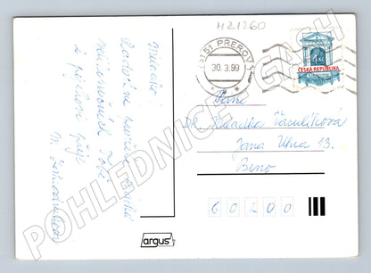Pohlednice velikonoční zajíčci kraslice 1999 (M21260)