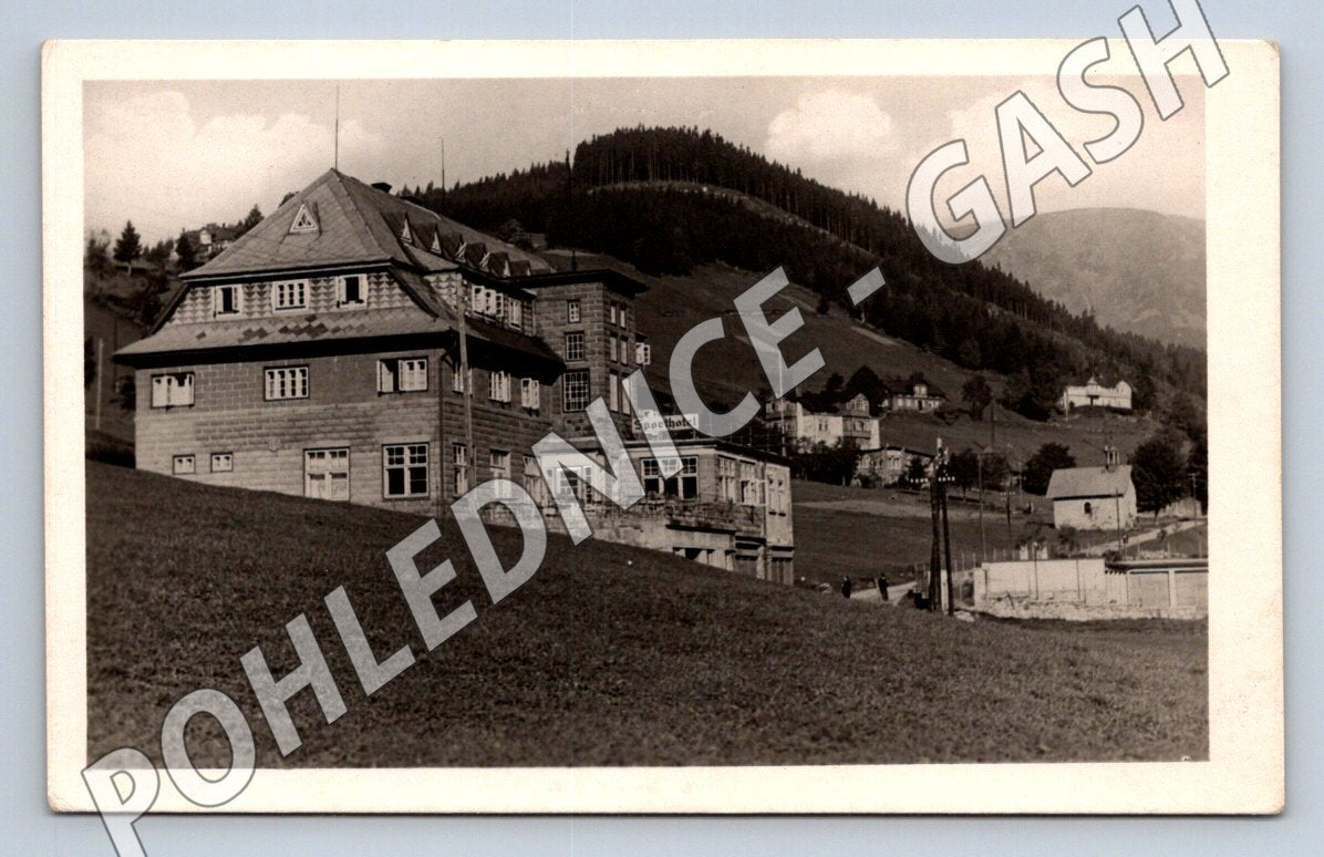 Pohlednice Krkonoše Sporthotel Petzer W Čermák echt foto (M2128)