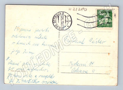 Pohlednice velikonoční Radostné Velikonoce 1952 (M21280)