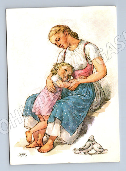 Pohlednice velikonoční Fischerová Kvěchová (M21287)
