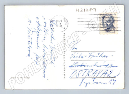 Pohlednice velikonoční Veselé Velikonoce 1971 (M21289)