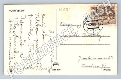 Pohlednice Horní Jelení kostel 1952 (M2131)