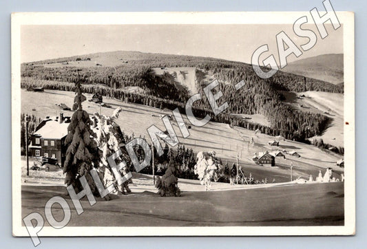 Pohlednice Krkonoše Pec pod Sněžkou ČSR (M2132)