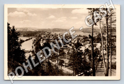 Pohlednice Kácov okres Kutná Hora PP 1947 (M2140)