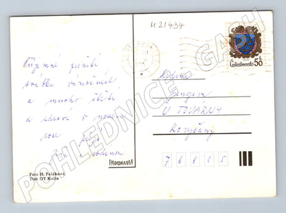 Pohlednice vánoční Radostné Vánoce 1976 (M21434)