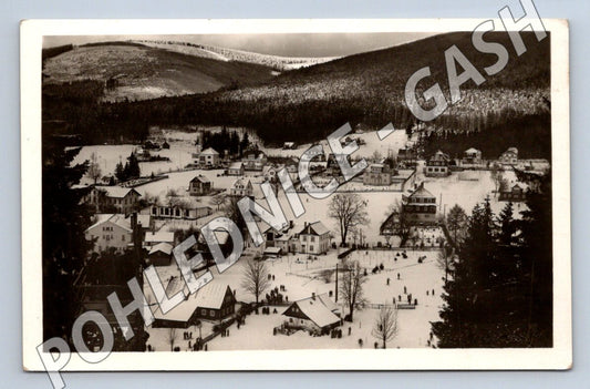 Pohlednice Harrachov v Krkonoších zimní zn raz (M2148)