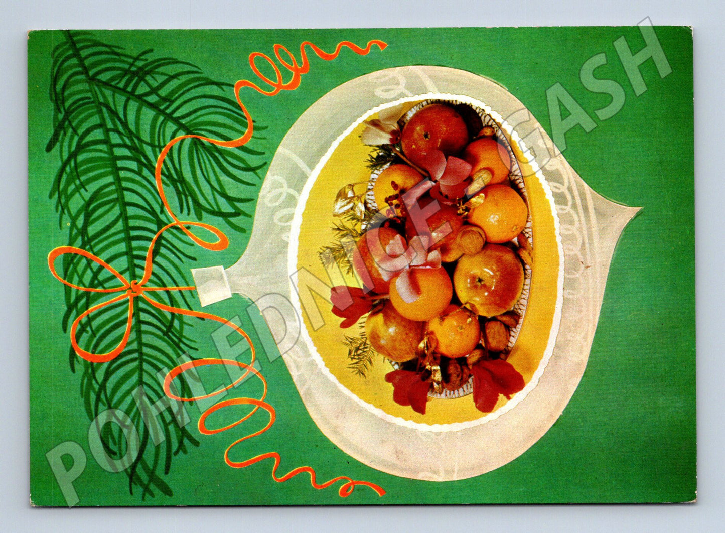 Pohlednice vánoční s poštovním razítkem 1963 (M21488)