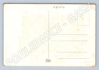Pohlednice zimní krajina české umění (M21614)