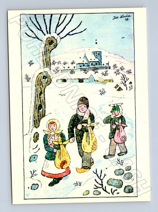 Pohlednice Josef Lada kresba (M21627)