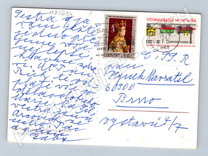 Pohlednice Rakousko Hummel kominíček 1977 (M21634)