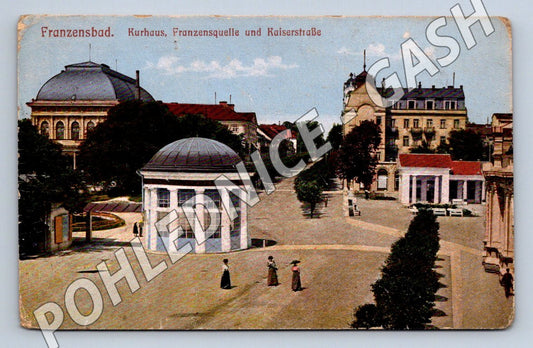 Pohlednice Františkovy Lázně Franzensbad PP (M2167)