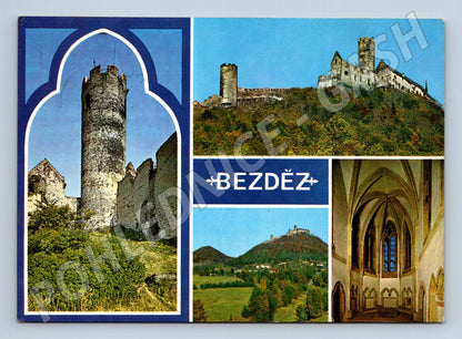 Pohlednice hrad Bezděz 1972 (M21680)