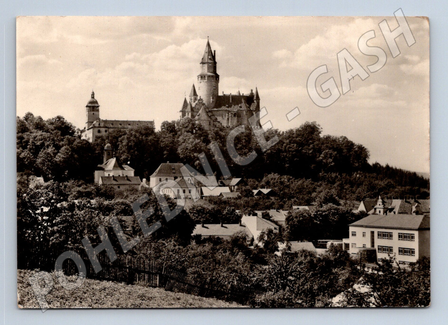Pohlednice hrad Bouzov 1969 (M21690)