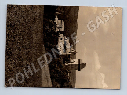 Pohlednice hrad Karlštejn 1958 (M21693)