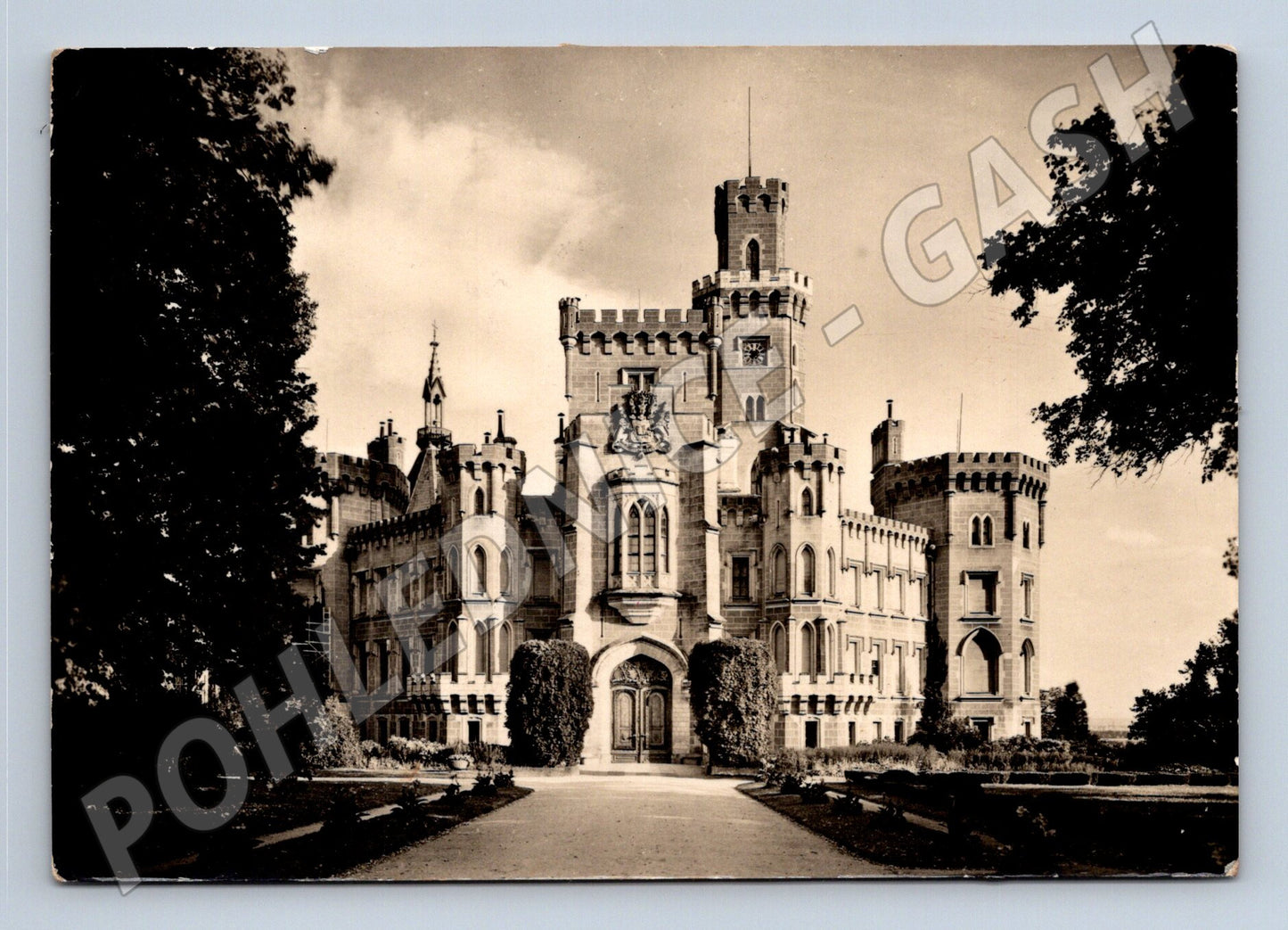 Pohlednice Hluboká nad Vltavou 1959 (M21697)