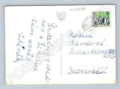 Pohlednice Lednice zámek prošlá (M21698)
