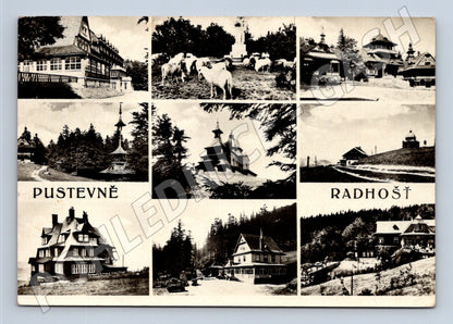 Pohlednice Pustevny Radhošť 1955 (M21715)
