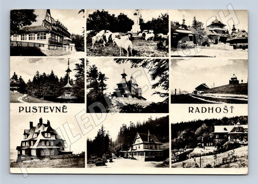 Pohlednice Pustevny Radhošť 1955 (M21715)