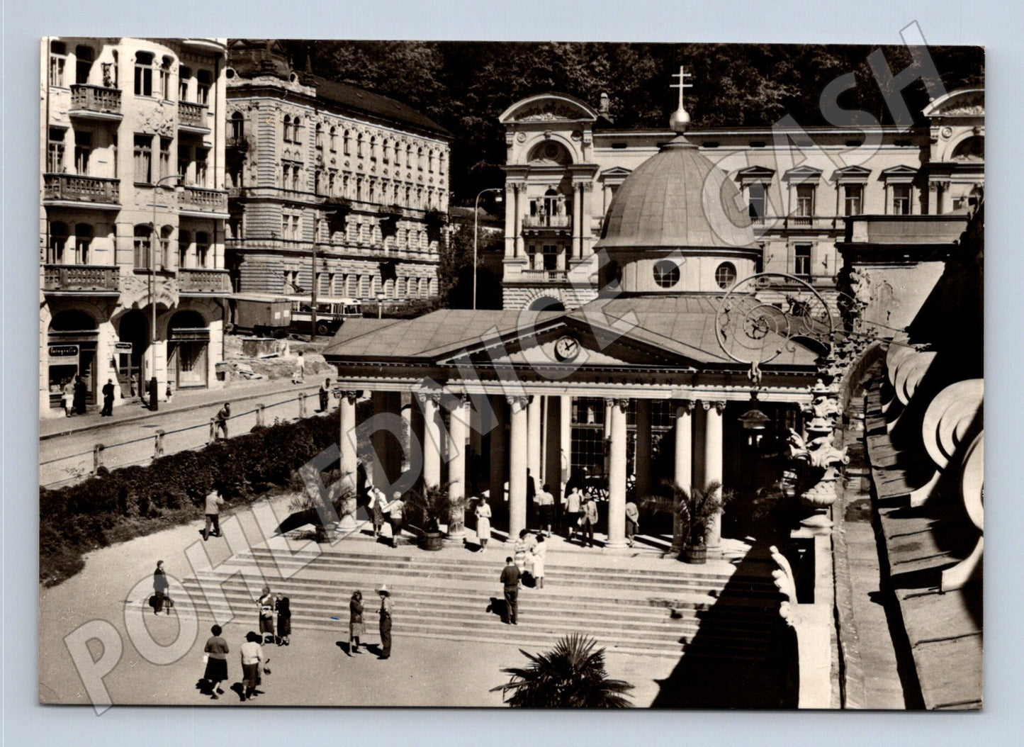 Pohlednice Mariánské Lázně pramen (M21716)