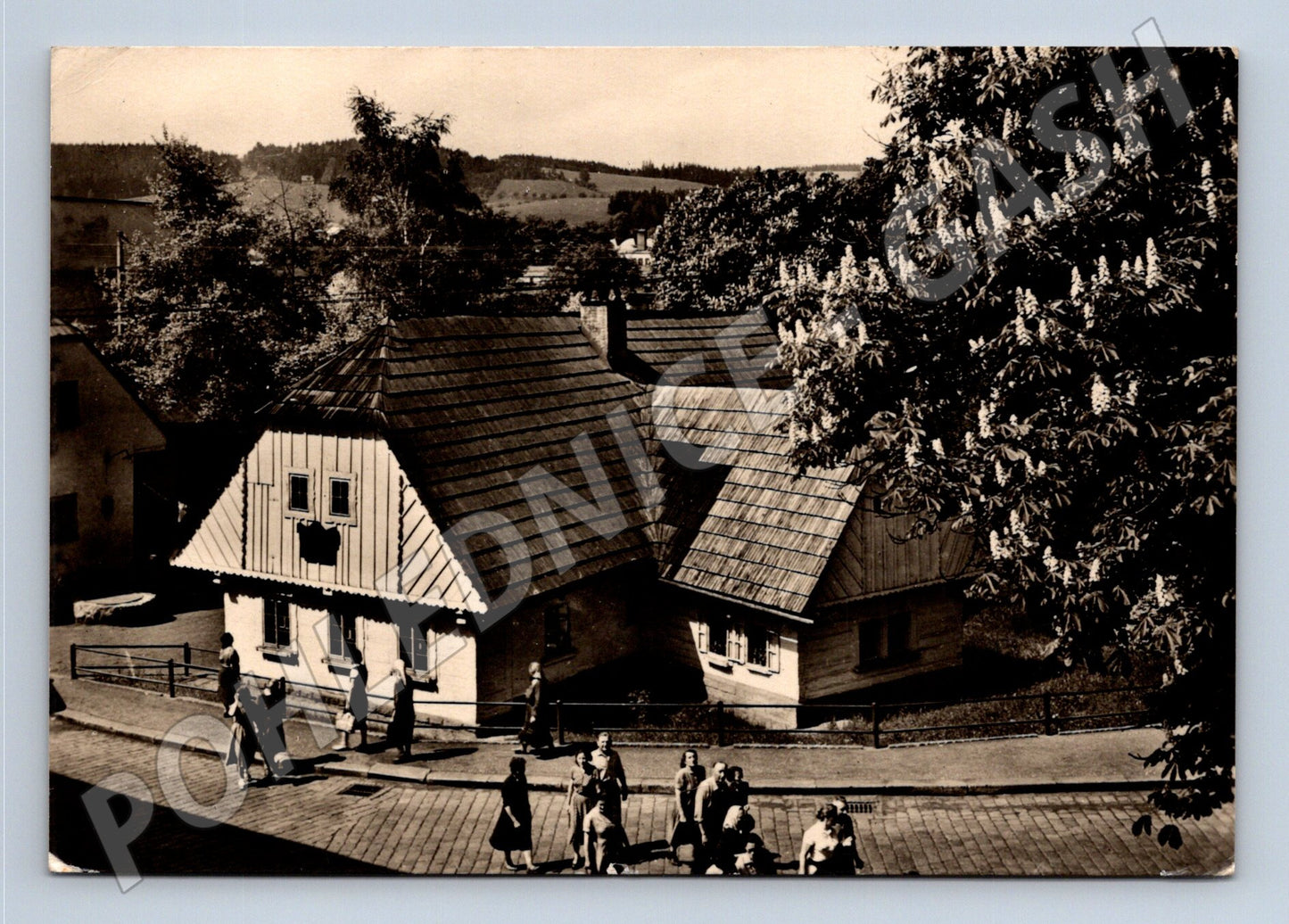 Pohlednice Hronov dům Jiráska (M21717)