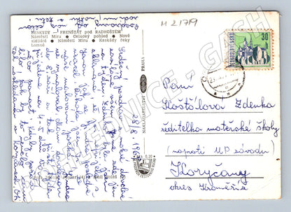 Pohlednice Frenštát 1968 (M21719)