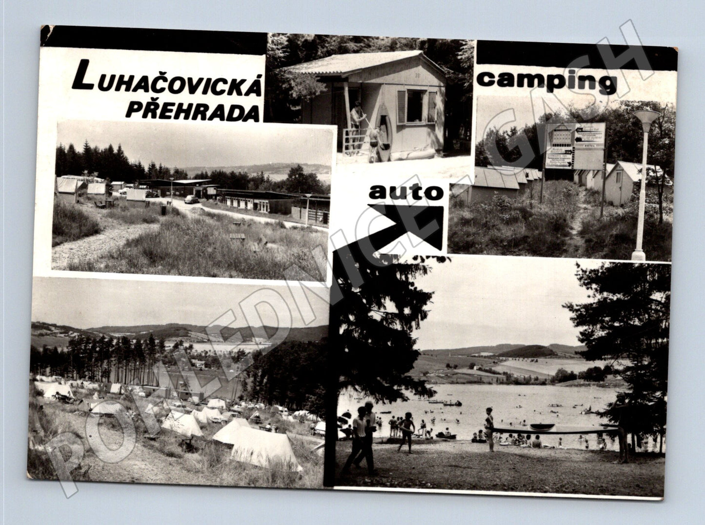 Pohlednice Luhačovická přehrada (M21721)