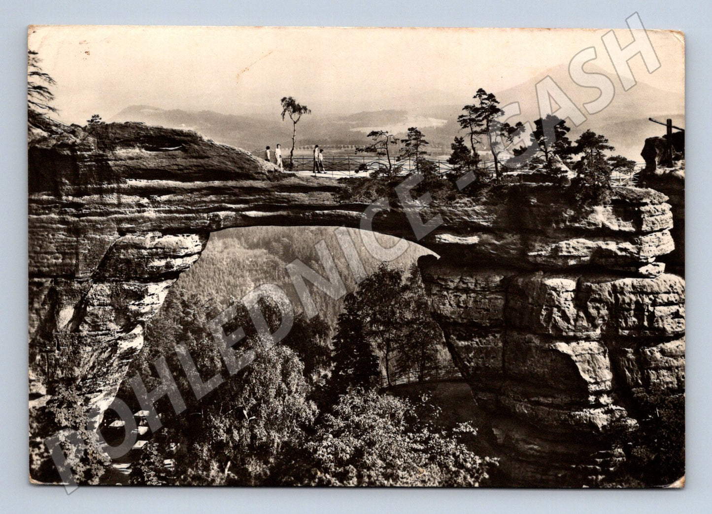 Pohlednice Pravčická brána 1973 (M21731)