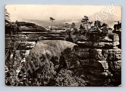 Pohlednice Pravčická brána 1973 (M21731)