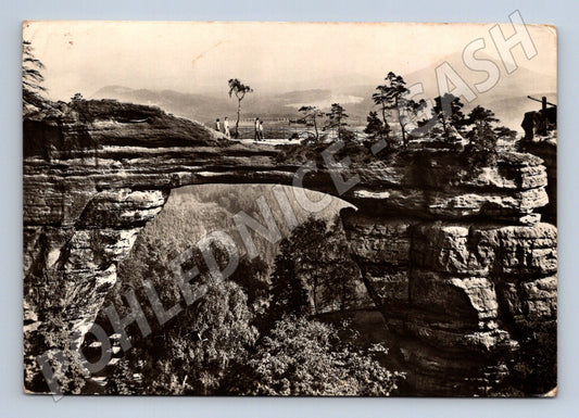 Pohlednice Pravčická brána 1973 (M21731)