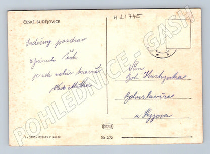 Pohlednice České Budějovice (M21745)