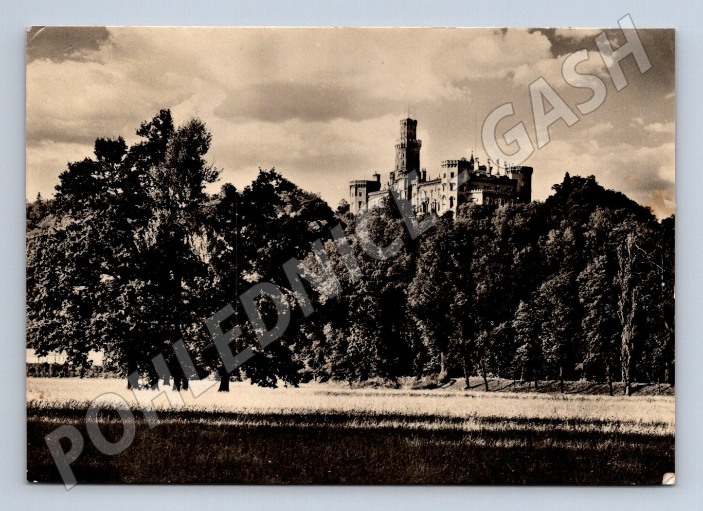 Pohlednice Hluboká nad Vltavou 1954 (M21756)