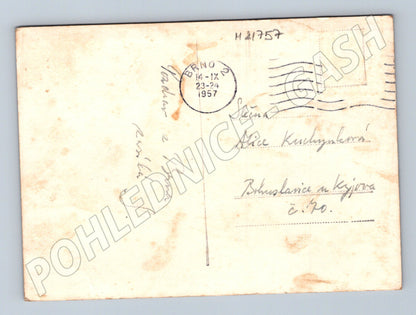 Pohlednice Brno výstava 1957 (M21757)
