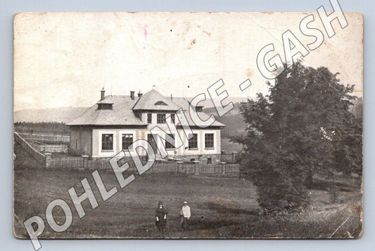 Pohlednice Orlické hory škola na Dlouhém (M2176)