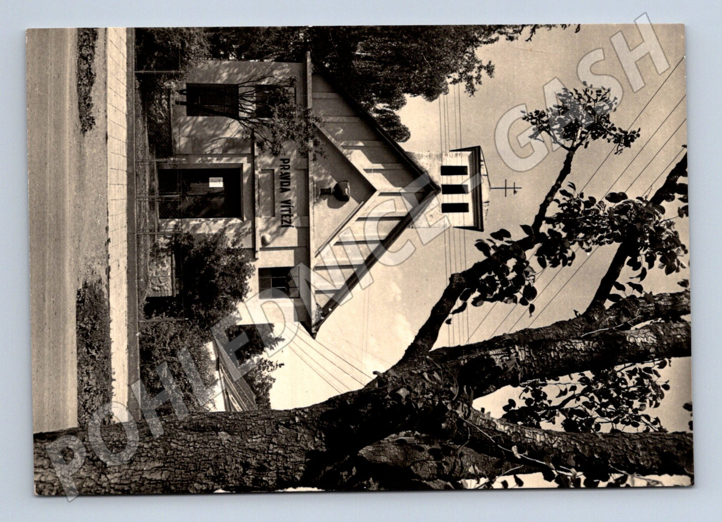 Pohlednice Vémyslice Pravda vítězí 1945 (M21760)