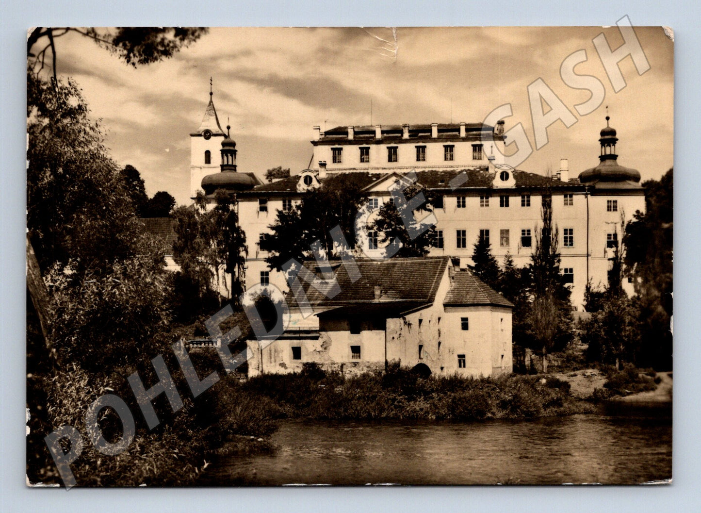 Pohlednice Kácov zámek 1962 (M21764)