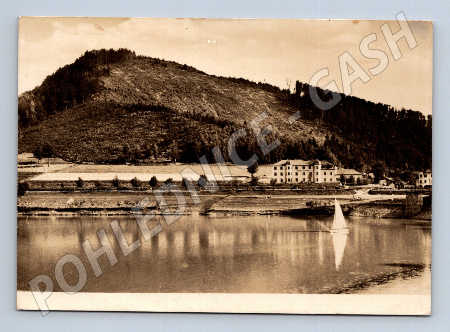Pohlednice Bystřička hotel Klenov (M21774)