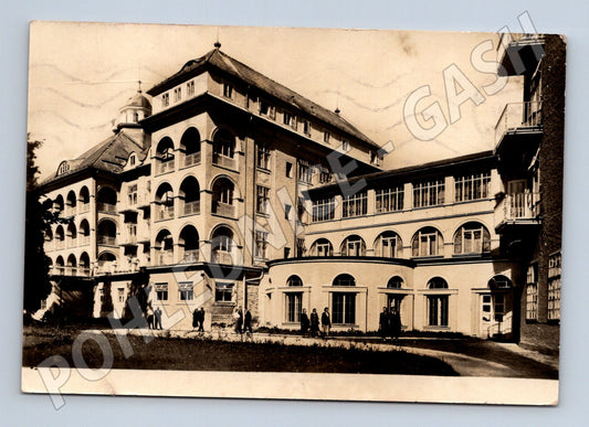 Pohlednice Lázně Jeseník 1954 (M21782)