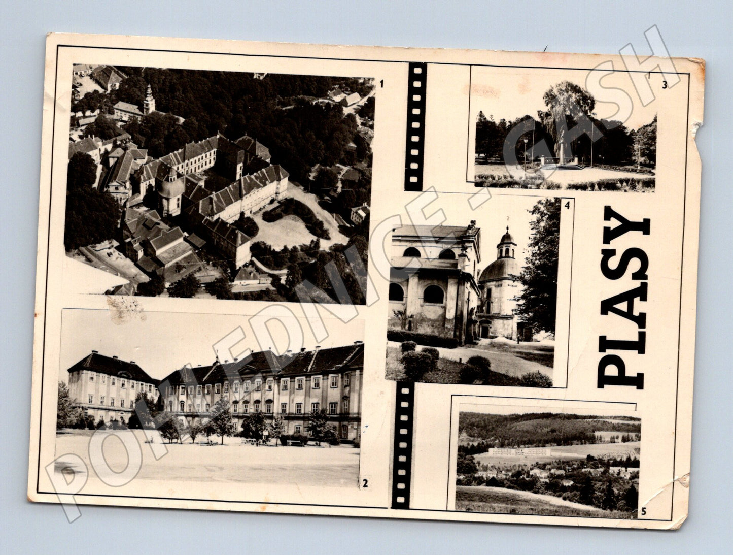 Pohlednice Plasy klášter 1975 (M21785)