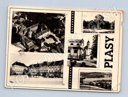 Pohlednice Plasy klášter 1975 (M21785)