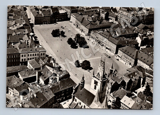 Pohlednice Litoměřice letecký pohled (M21789)