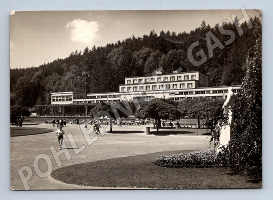 Pohlednice Luhačovice Společenský dům 1959 (M21799)