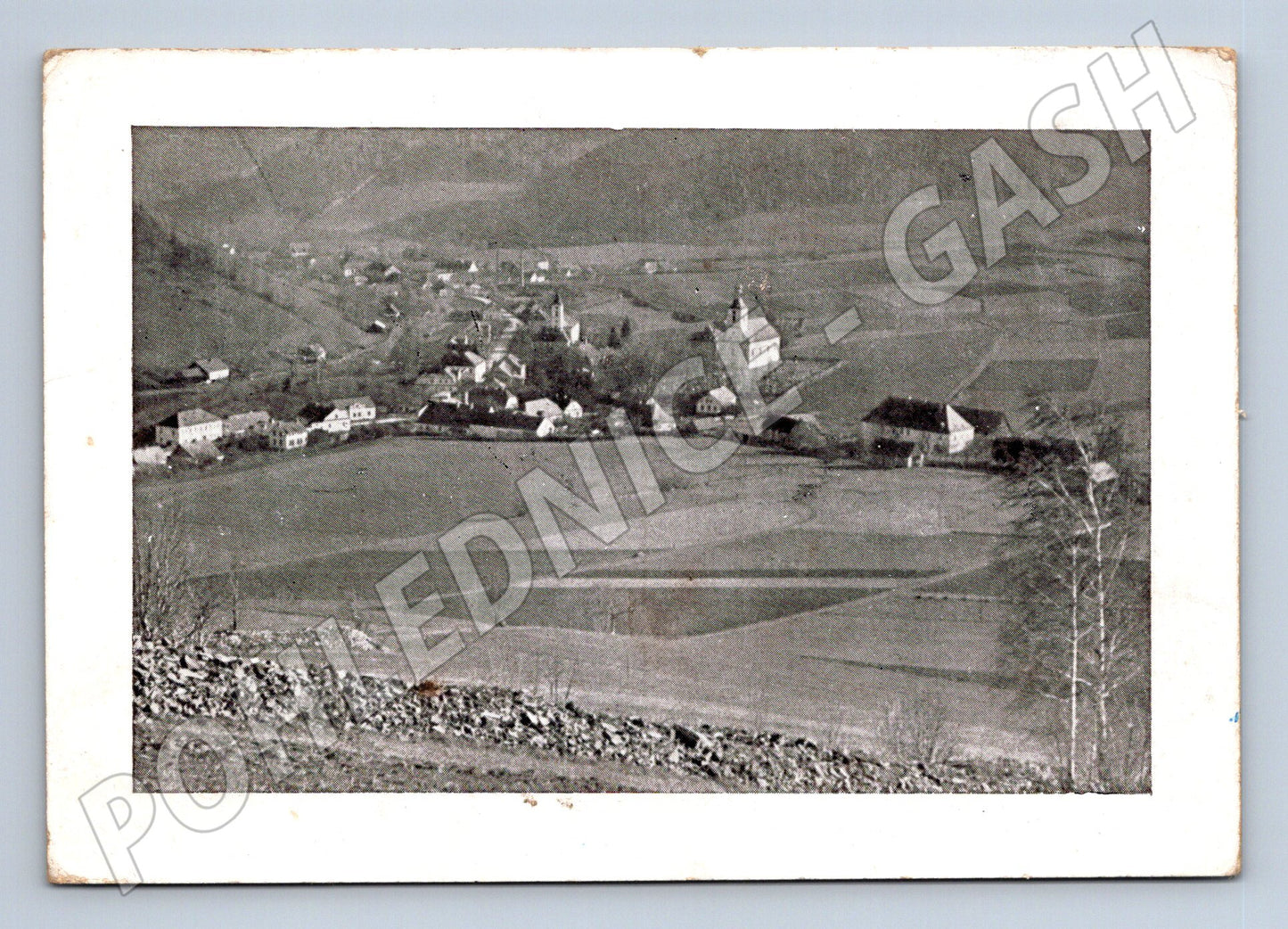 Pohlednice Holčovice okres Krnov (M21805)