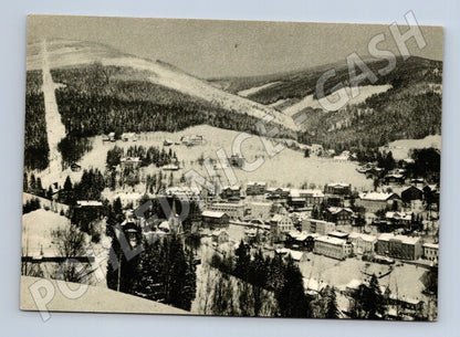 Pohlednice Janské Lázně zimní krajina (M21812)