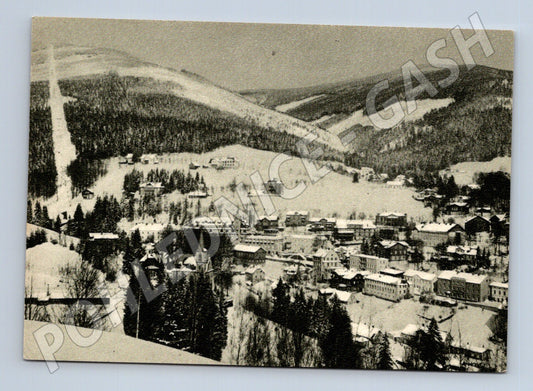 Pohlednice Janské Lázně zimní krajina (M21812)