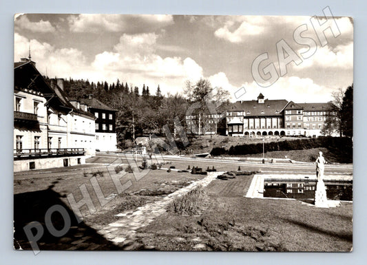 Pohlednice Karlova Studánka Lázně Petr Bezruč a Libuše (M21820)