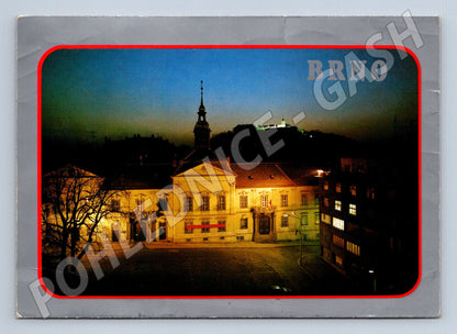 Pohlednice Brno Nová radnice Špilberk (M21847)