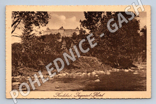 Pohlednice Karlovy Vary hotel Imperial (M2185)