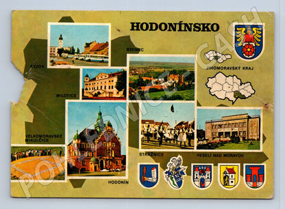 Pohlednice Hodonínsko multi-pohled 1979 (M21861)