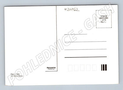Pohlednice vodopád v lese (M21862)